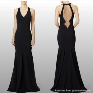 Black evening gownTheia size 10